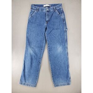 GAP Jeans Carpenter Y2K 2000s Vintage Hammer Loop Baggy Wide Women's 6 Hong Kong